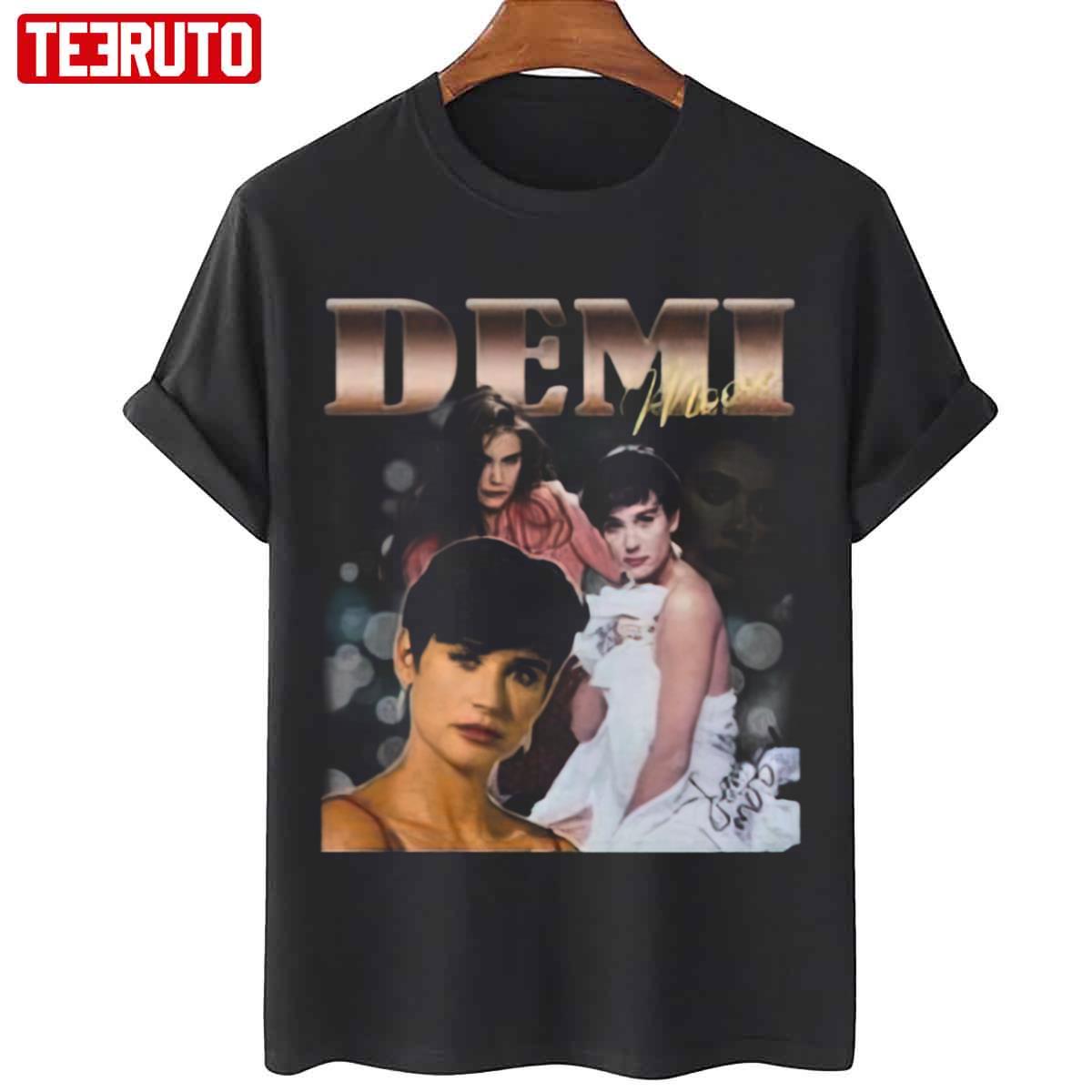 Demi Moore Film Actress Vintage Style 90s Unisex T-Shirt