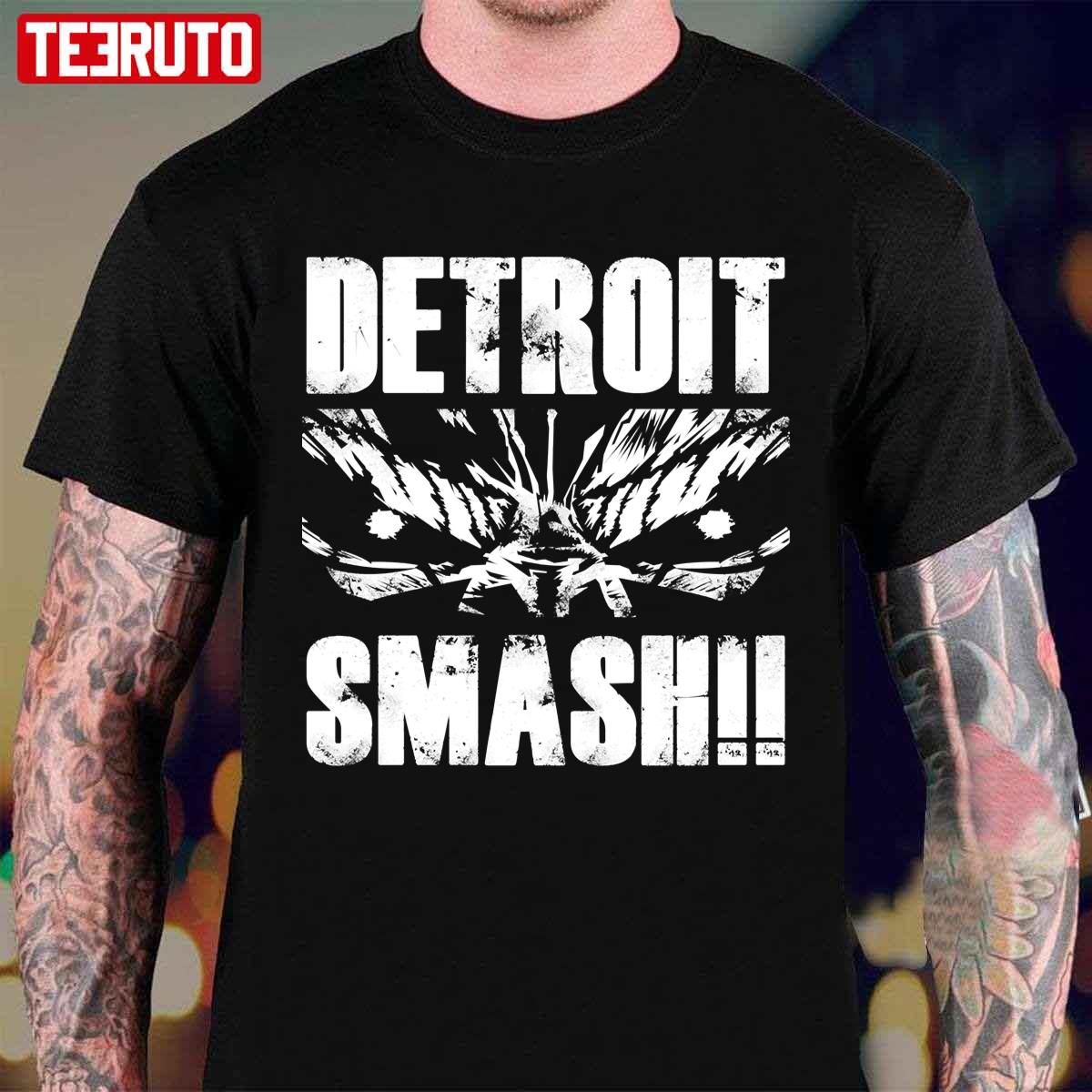 Detroit Smash All Might My Hero Academia Fitness Unisex T-Shirt
