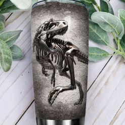 Dinosaur Fossils Stainless Steel Cup Tumbler