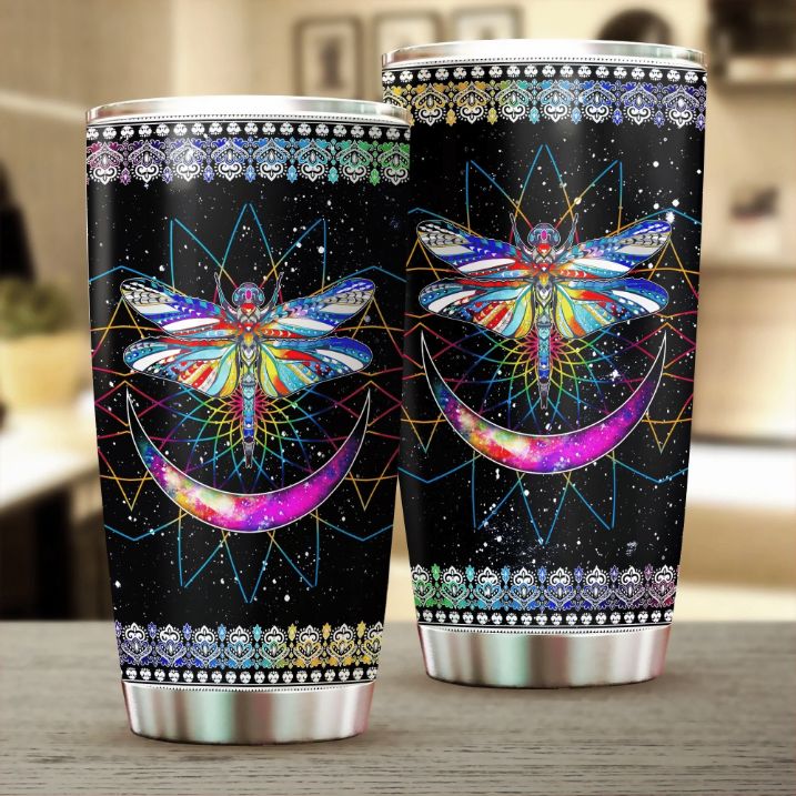 Dragonfly Stainless Steel Cup Tumbler