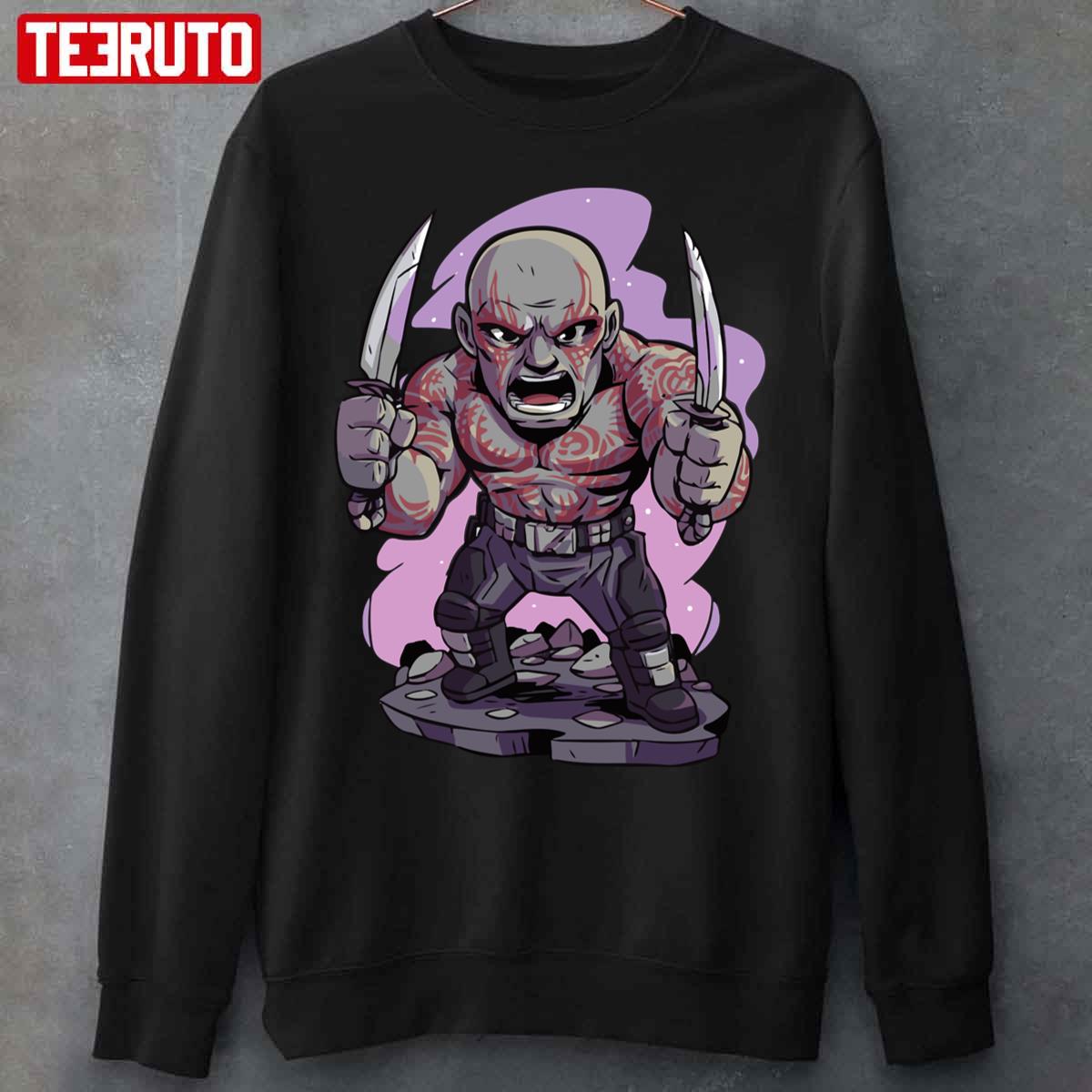 Drax The Strongest Avenger & Galaxy Muscle Man Unisex Sweatshirt