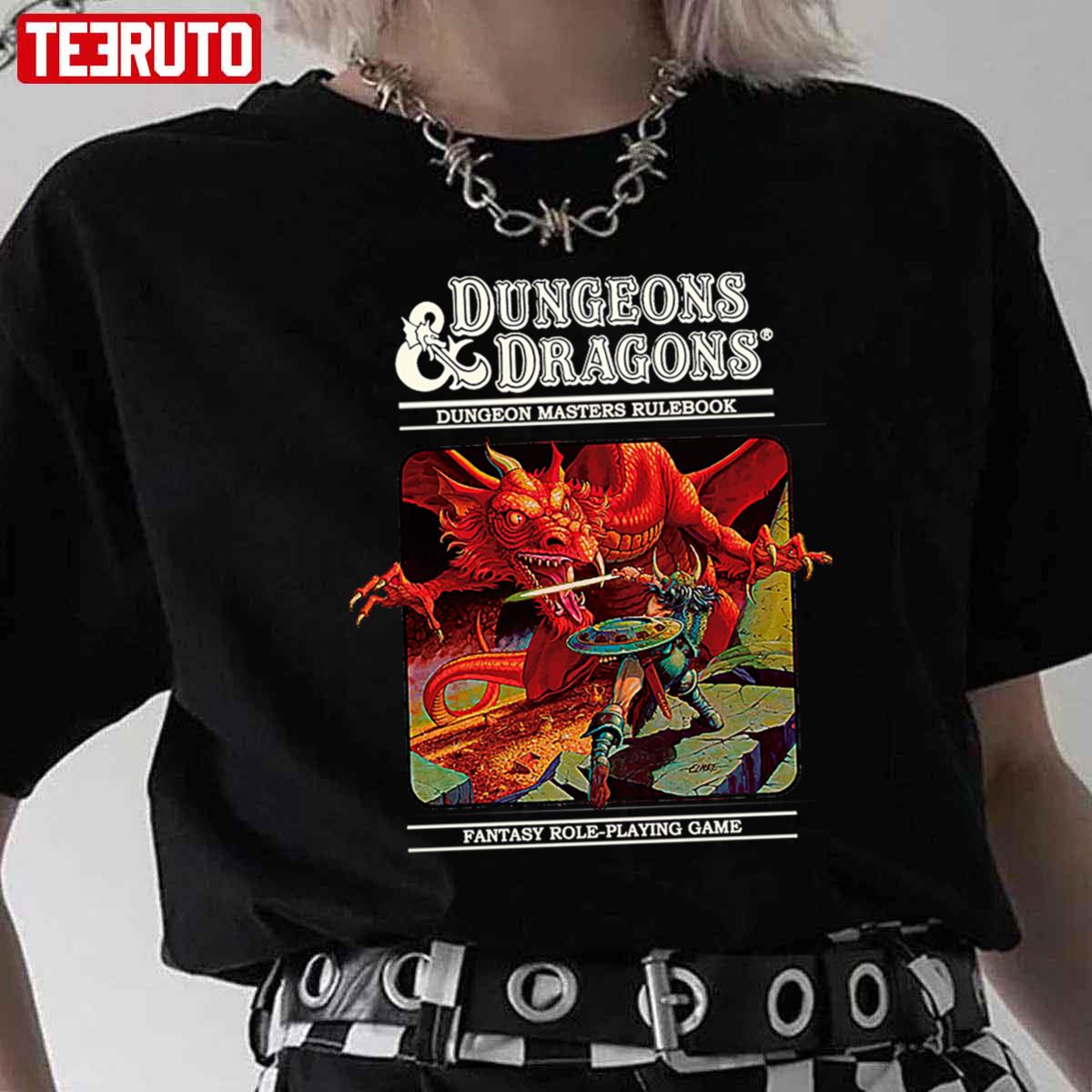 Dungeons And Dragons Dm Rulerbook Cover Unisex T-Shirt