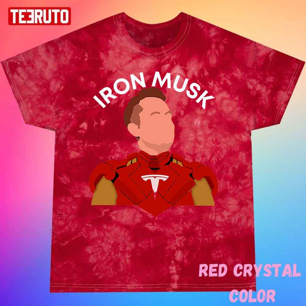 Elon Musk Iron Musk Unisex Tie Dye Tee