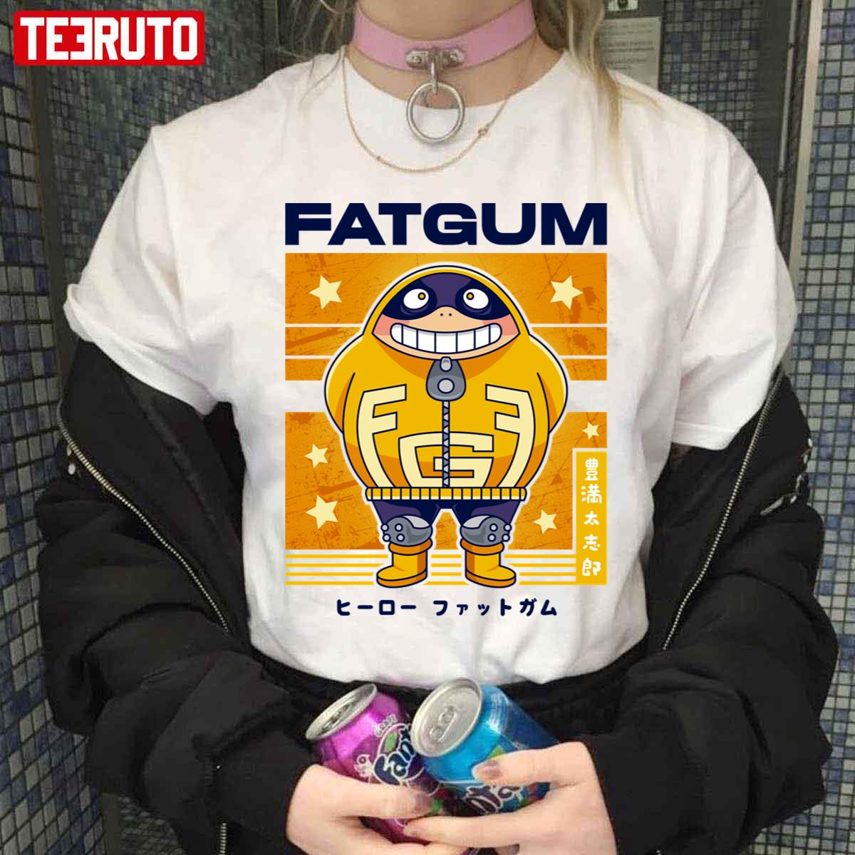 Fatgum My Hero Academia Anime Unisex T-Shirt