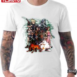 Final Fantasy VII Collage Unisex T-Shirt