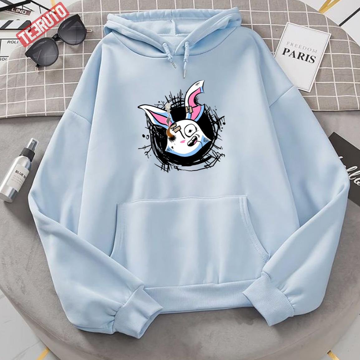 Fluffy Butt With A Bullet Unisex Hoodie