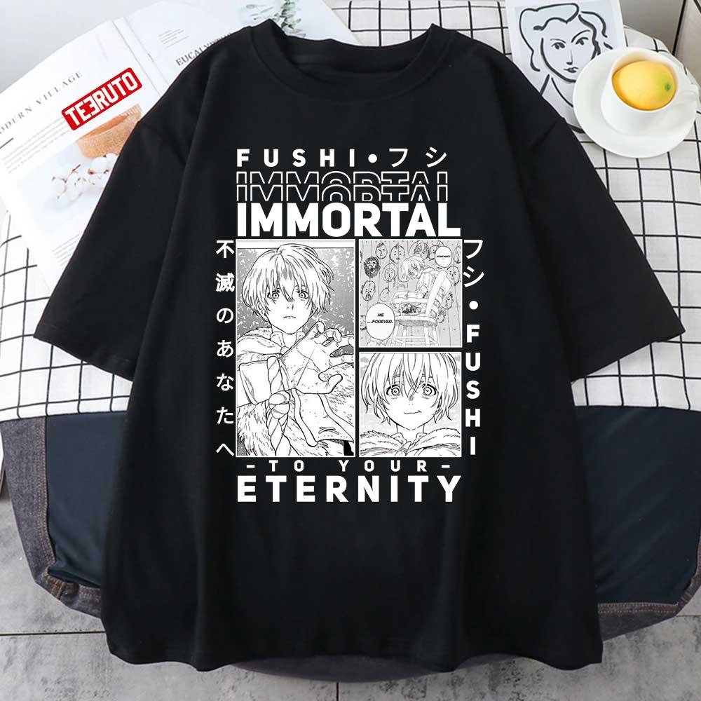 Fushi Immortal Anime To Your Eternity Unisex T-Shirt