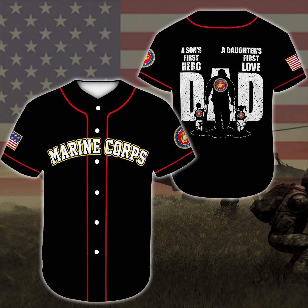 Custom Name US Veteran Jesus Hand and US Flag Cross Memorial Day Baseball  Jersey - Godoprint