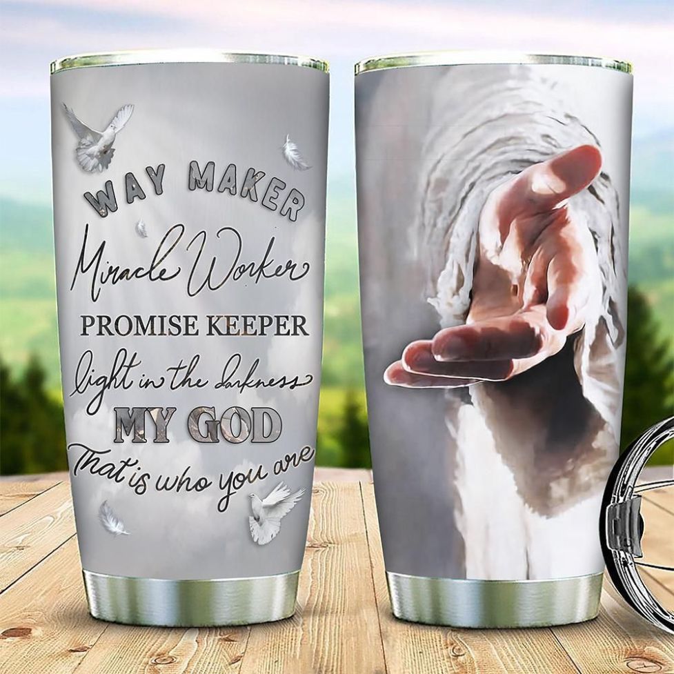 Give Me Your Hand Stainless Steel Cup Tumbler