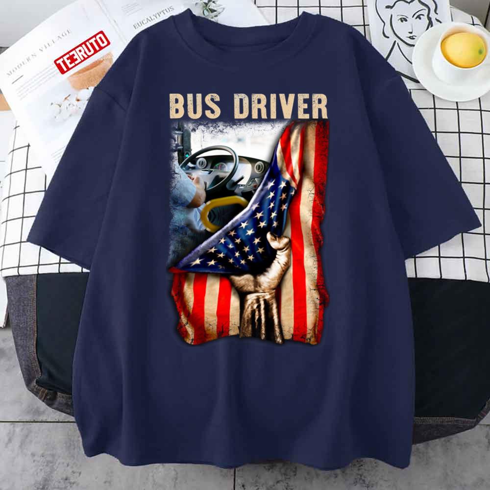 Glorious American Bus Driver Unisex T-Shirt