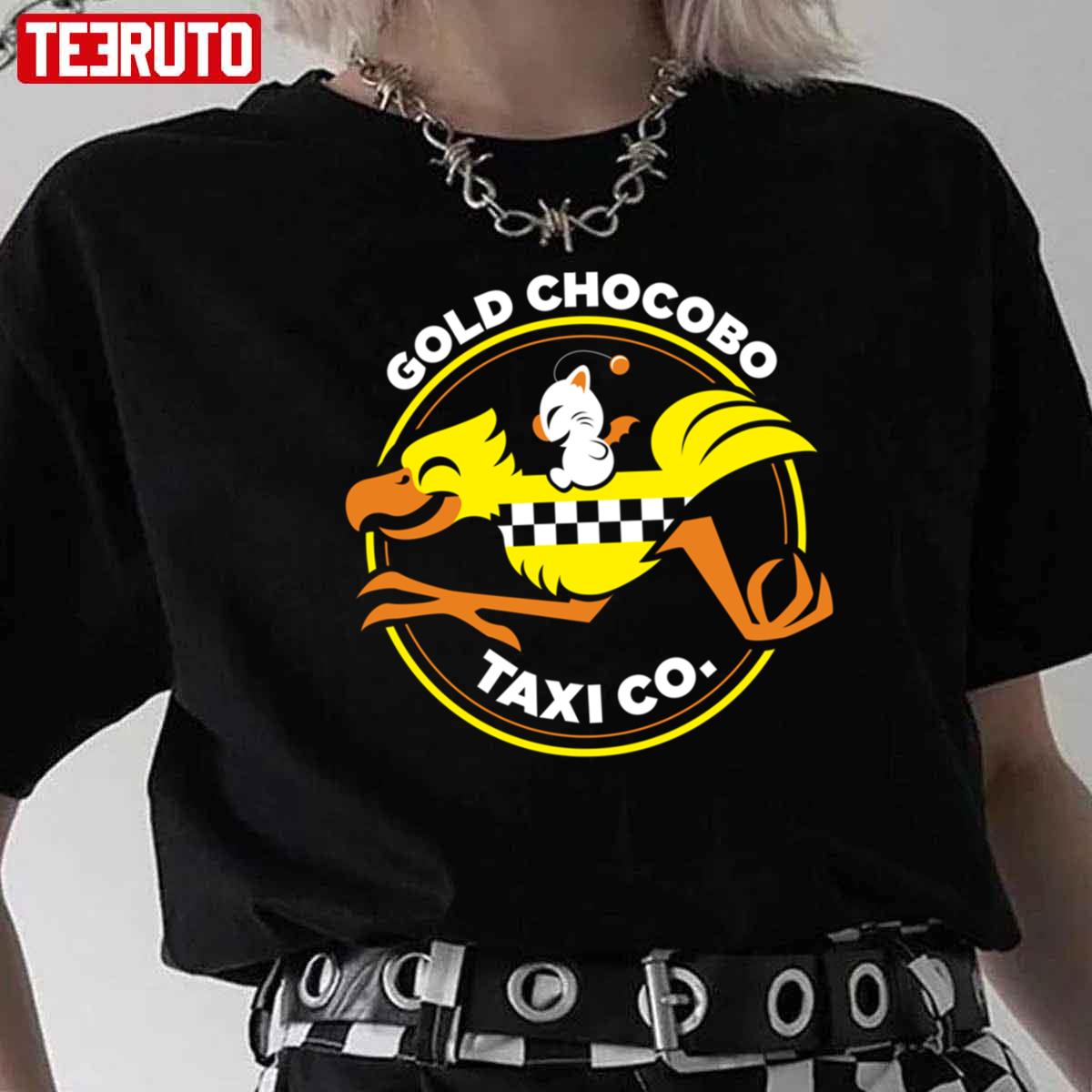 Gold Chocobo Taxi Co Unisex T-Shirt