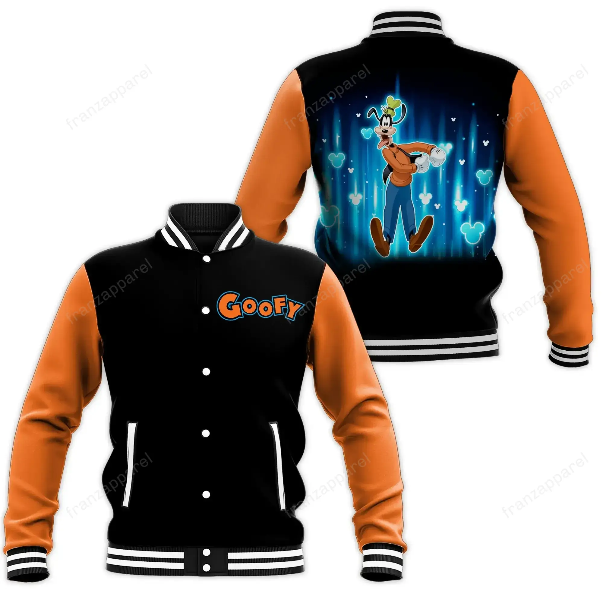 Goofy Baseball Jacket 19 Personalized 3d Baseball Jersey