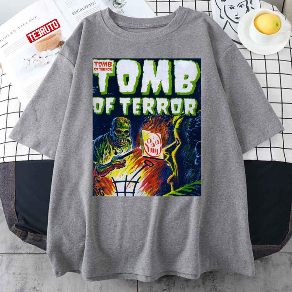 Gothic Horror Stories Tomb Of Terror No.12 Unisex T-Shirt