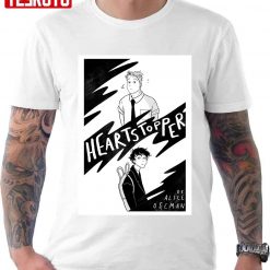 Heartstopper Black And White Unisex T-Shirt