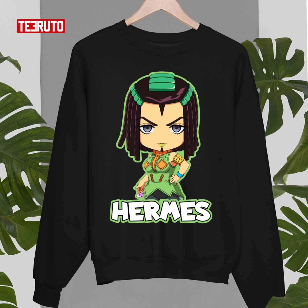 Hermes Costello Jojo’s Bizarre Anime Chibi Style Unisex Sweatshirt