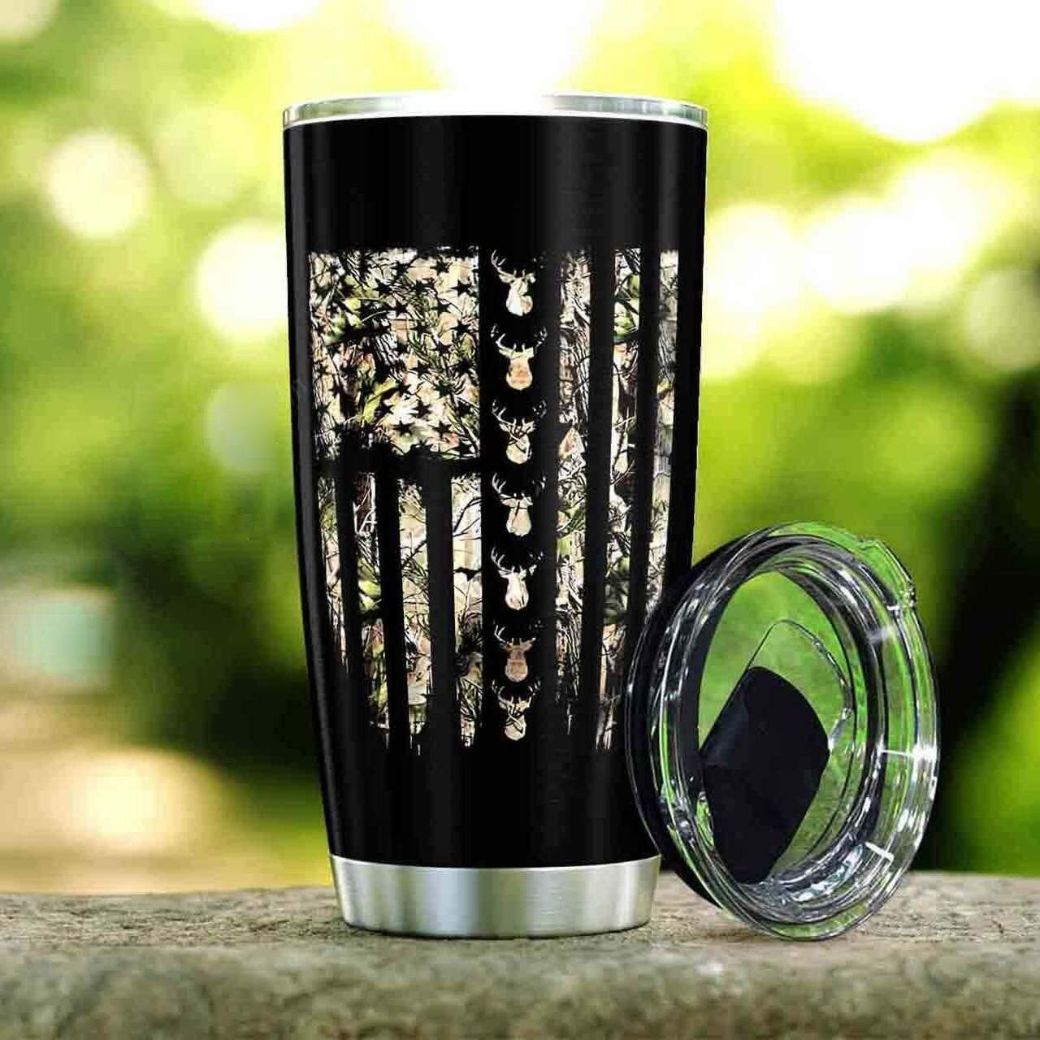 Deer Stainless Steel 30 Oz Tumbler Insulated 