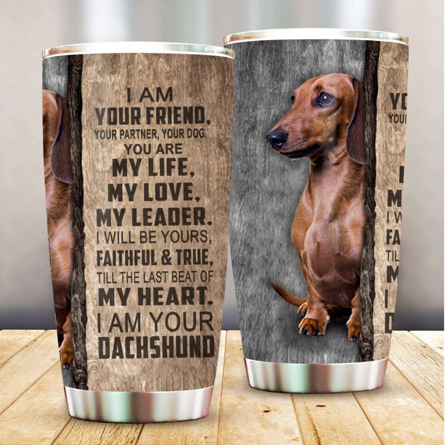 I Am Your DachShund Stainless Steel Cup Tumbler