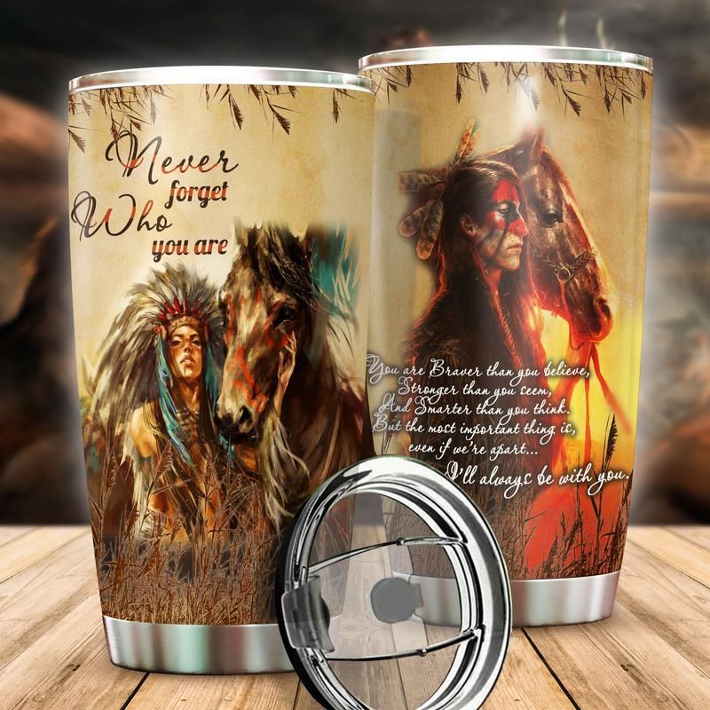 Ill Always Be With You Horse Stainless Steel Cup Tumbler