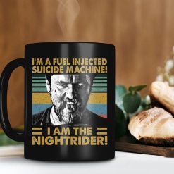 I’m A Fuel Injected Suicide Machine I Am The Nightrider Mug Mad Max Mug Vincent Gil Mug Vintage Premium Sublime Ceramic Coffee Mug Black