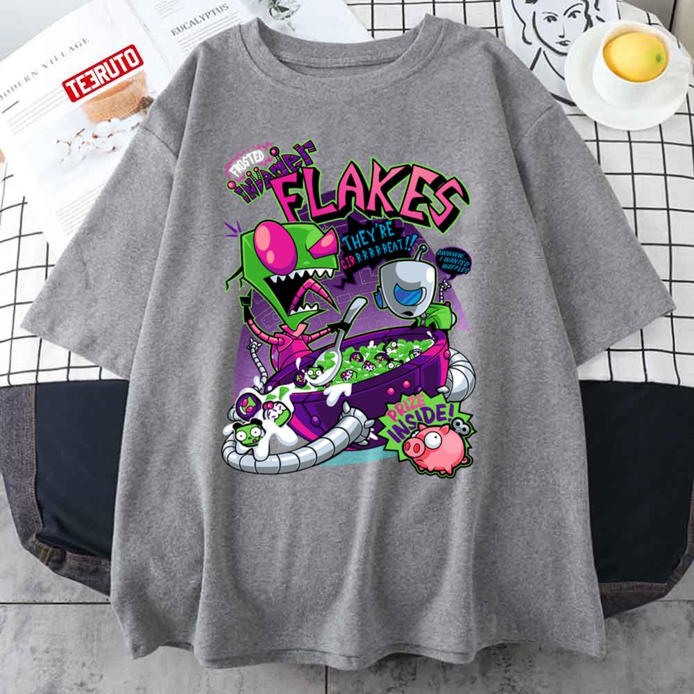 Invader Zim Frosted Flakes Cereal Unisex T-Shirt