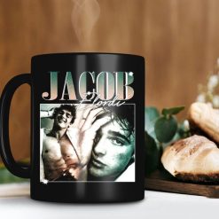 Jacob Elordi Actor Mug Euphoria Hbo Mug The Kissing Booth Mug Premium Sublime Ceramic Coffee Mug Black