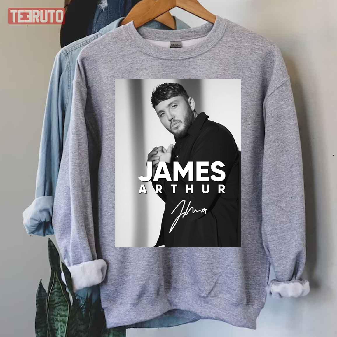 James Arthur Black And White Signature Unisex Sweatshirt