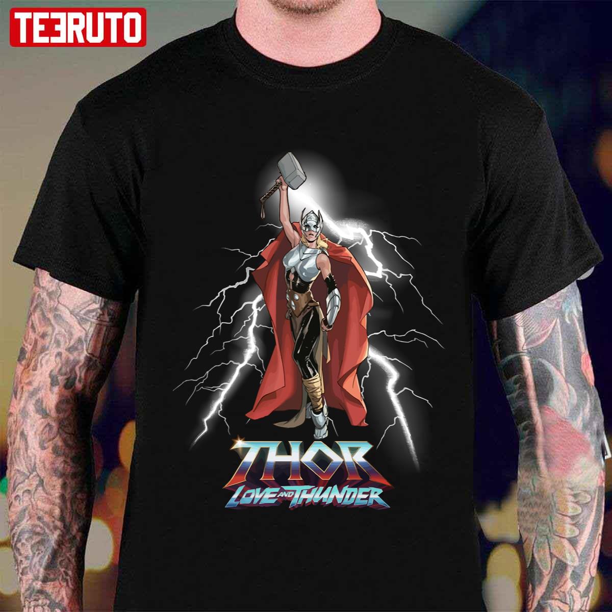 Jane Foster Thors Love And Thunder Marvel 2022 Unisex Sweatshirt - Teeruto