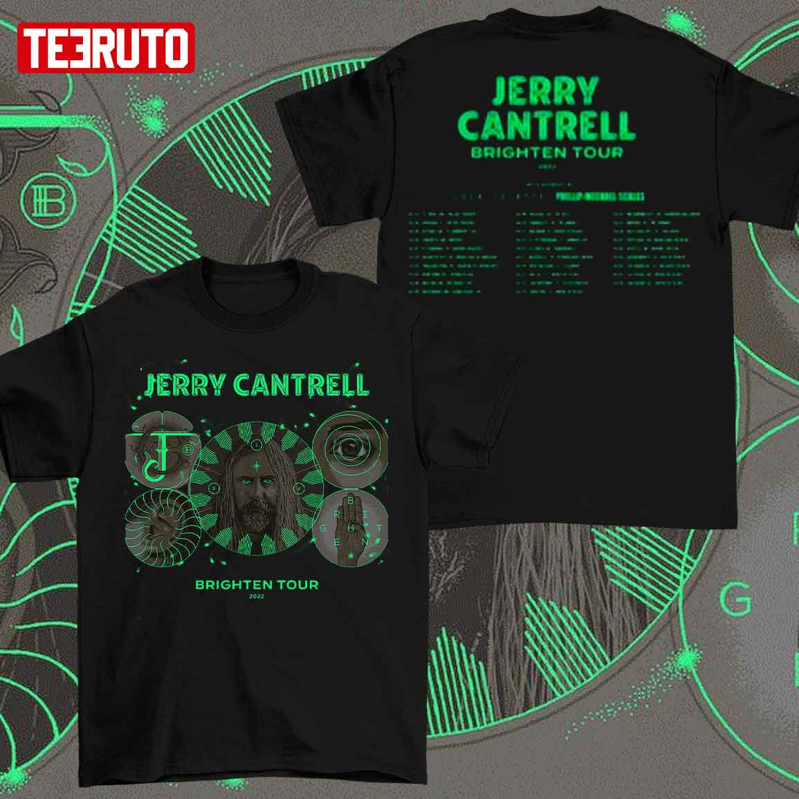 Jerry Cantrell Brighten Tour 2022 Unisex T-Shirt
