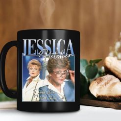 Jessica Fletcher Mystery Writer And Amateur Detective Mug Murder She Wrote Tv Series Mug 80s Movie Premium Sublime Ceramic Coffee Mug Black