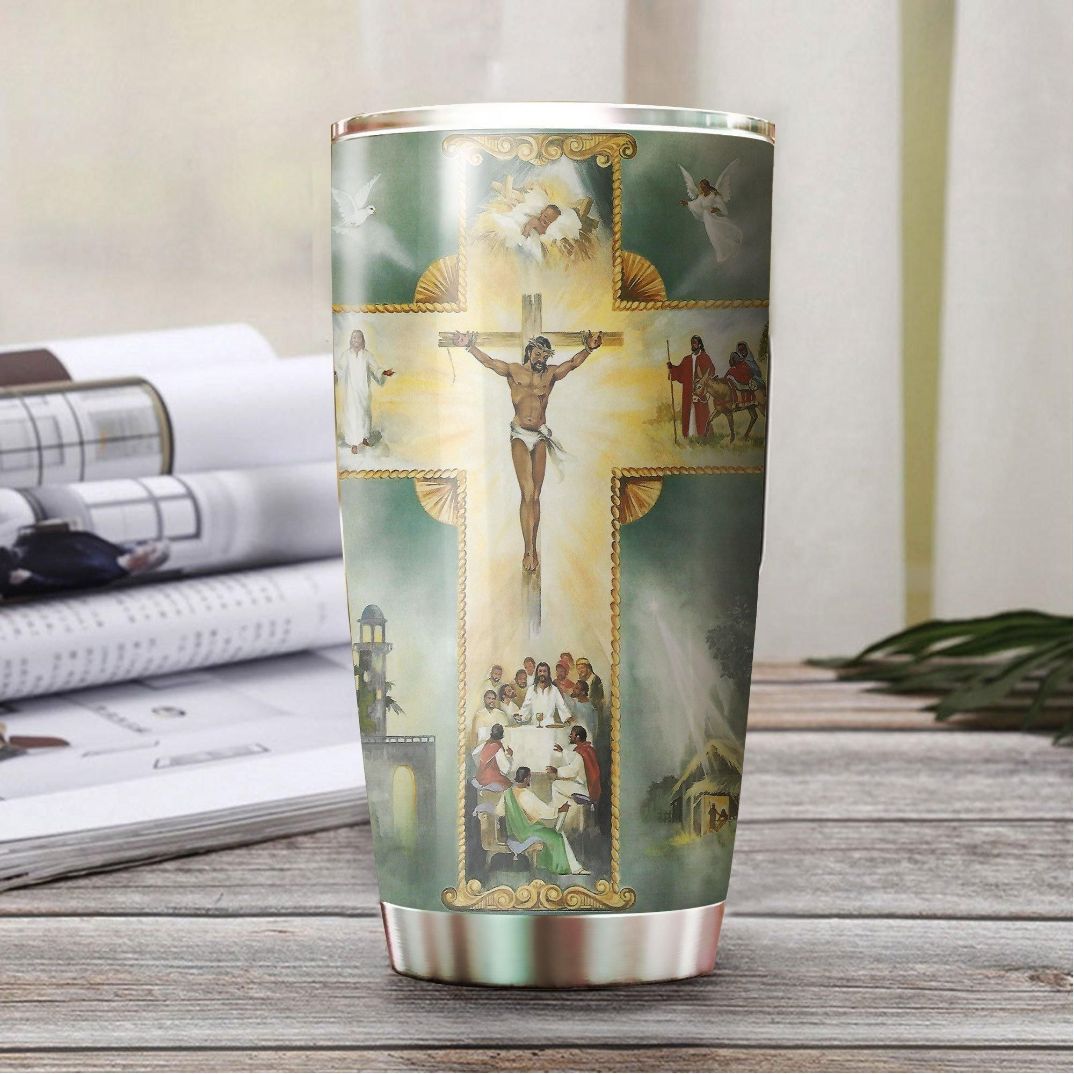 Jesus Art Stainless Steel Cup Tumbler