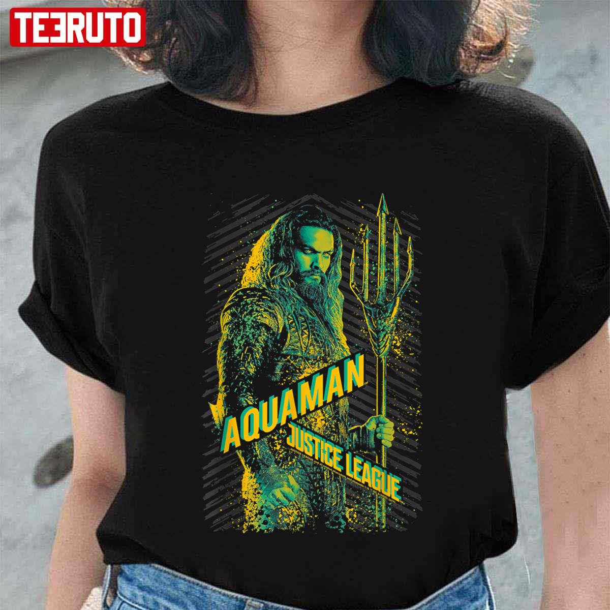 Justice Leage Movie Aqua Man Unisex T-Shirt