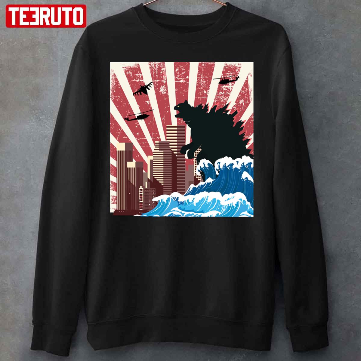 King Of Monster Movie Japan Godzilla Cinema Unisex Sweatshirt