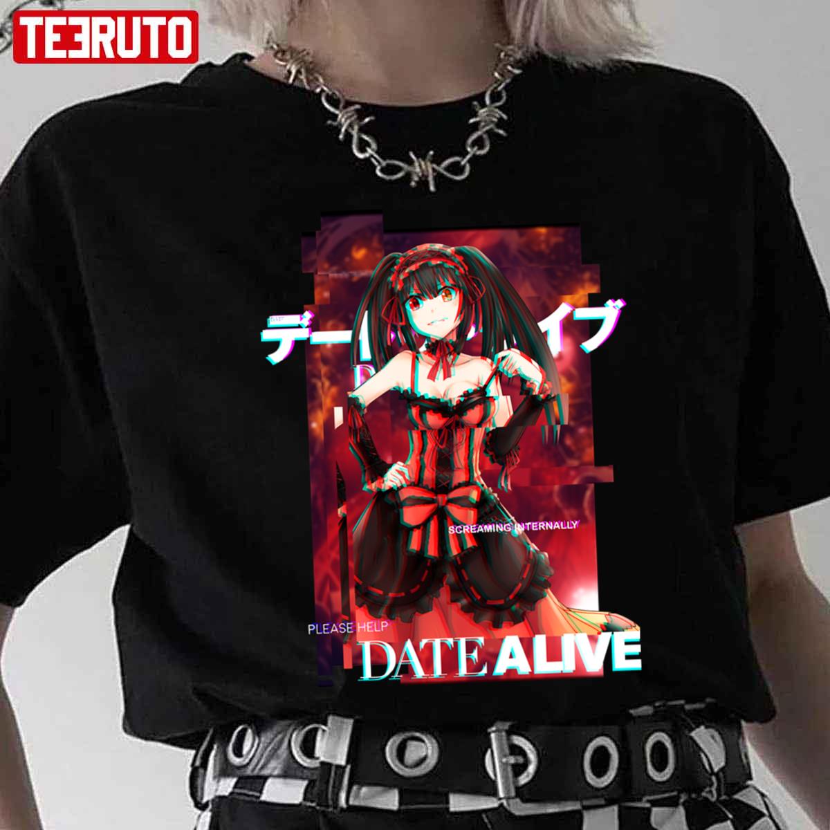 Kurumi Please Help Date Alive Unisex T-Shirt