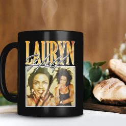 Lauryn Hill Mug Lauryn Noelle Hill Mug Woman Rapper Mug Hip Hop Legend Mug Retro Vintage Mug Premium Sublime Ceramic Coffee Mug Black