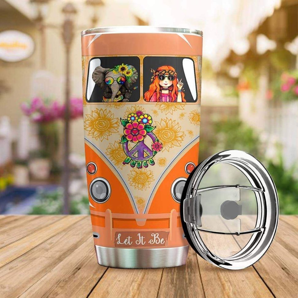 Let It Be Stainless Steel Cup Tumbler