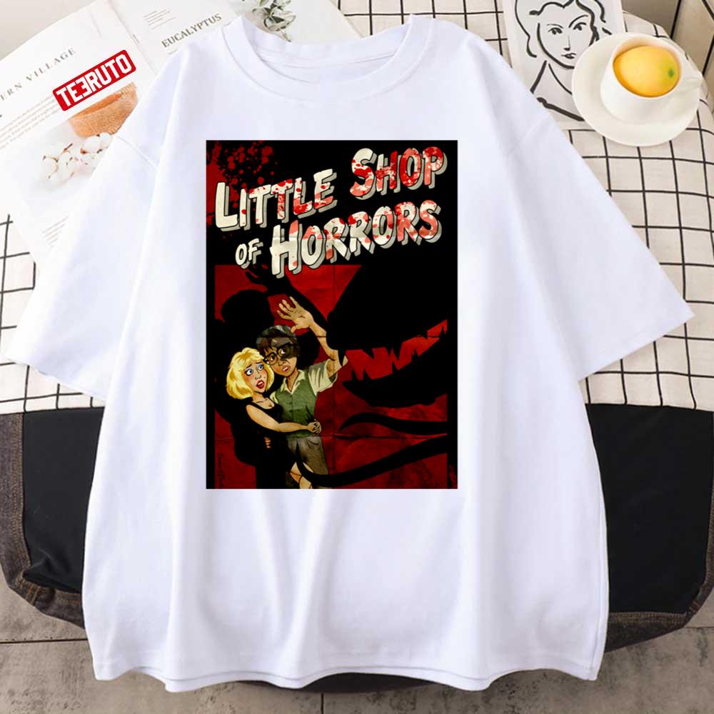 Little Shop Of Horrors Pulp Style Vintage Retro Unisex T-Shirt