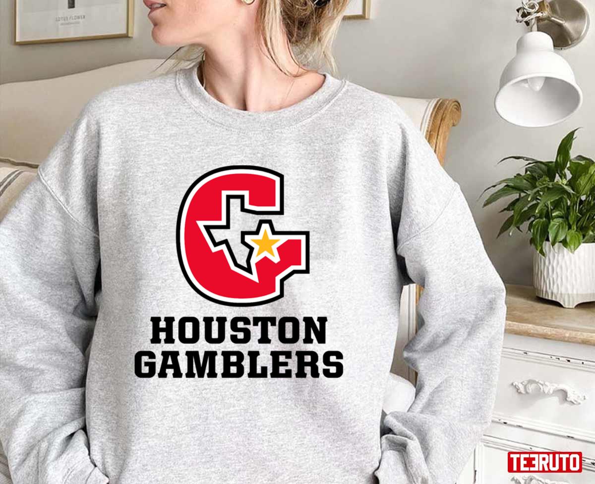 Usfl Houston Gamblers Football Men's T Shirt