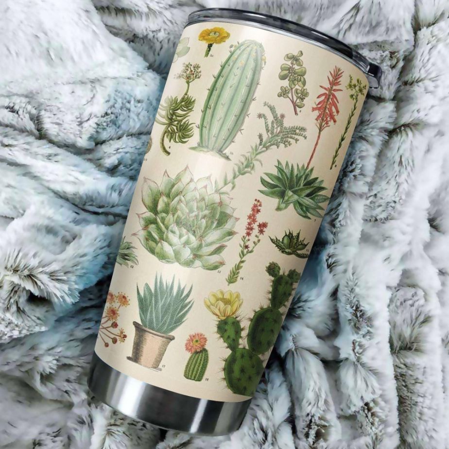Love Cactus Stainless Steel  Cup Tumbler