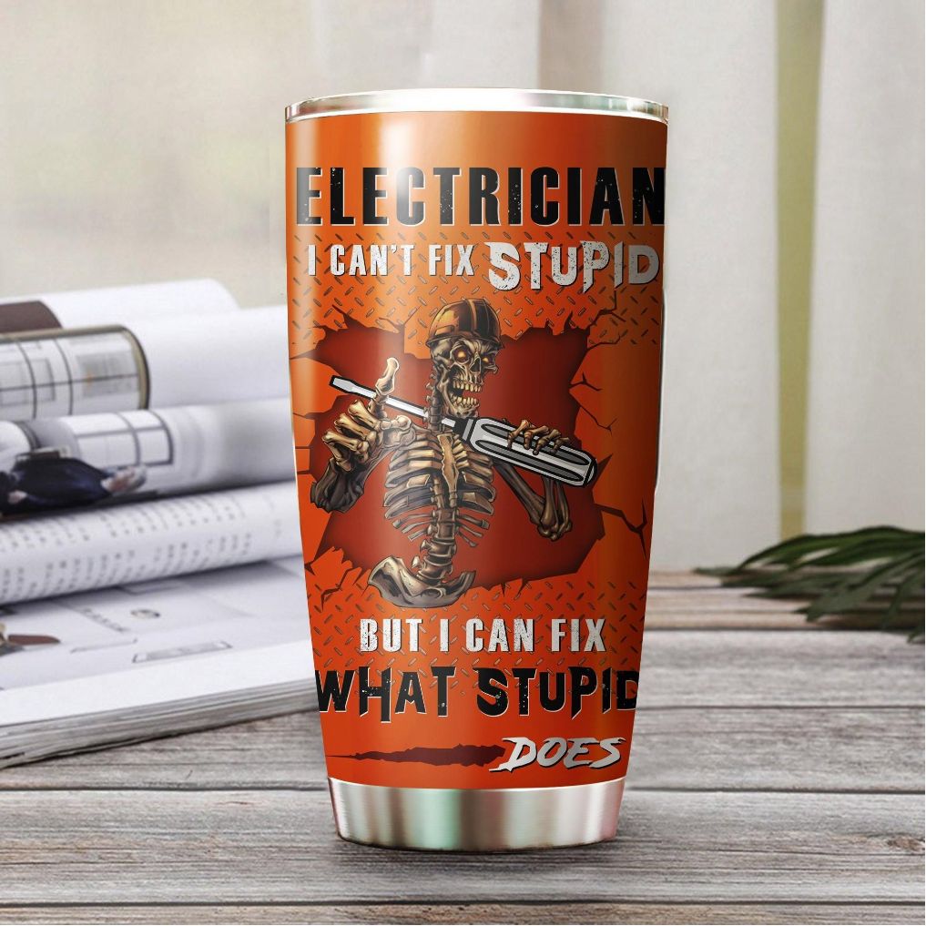Love Electrician Stainless Steel Cup Tumbler