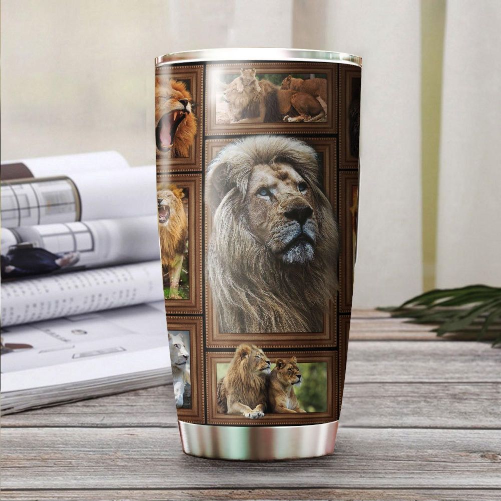 Love Lion Stainless Steel Cup Tumbler
