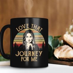 Love That Journey For Me Alexis Rose Mug Schitt’s Creek Tv Show Mug Alexis Rose Mug Annie Murphy Premium Sublime Ceramic Coffee Mug Black