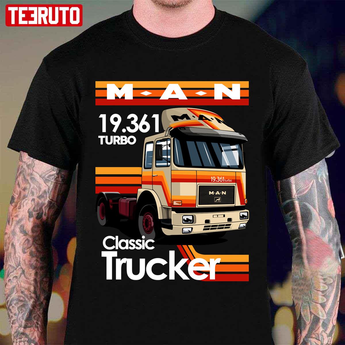 Man Truck By Petrothings Unisex T-Shirt