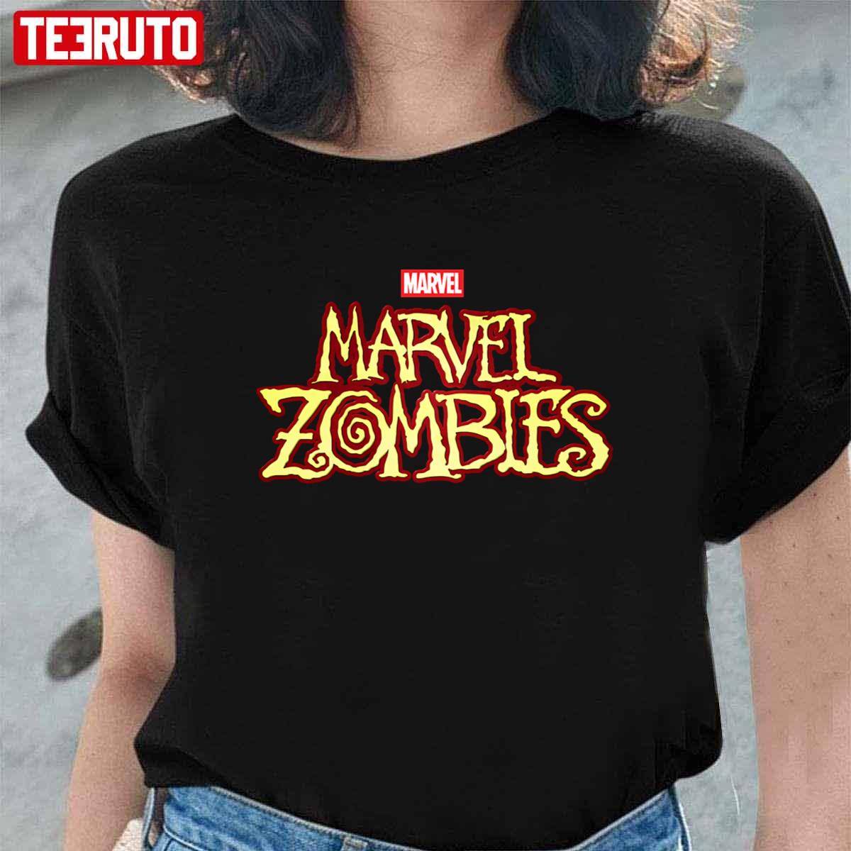 Marve Zombies What If Logo Unisex T-Shirt