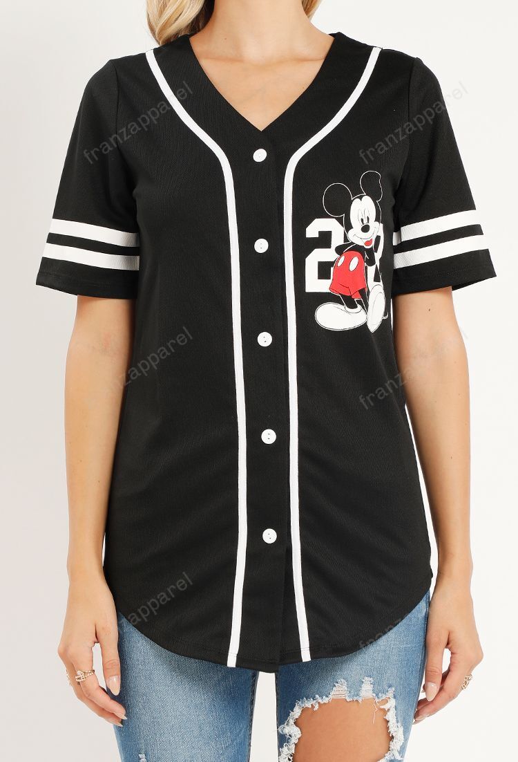 Mickey Personalized 3d Baseball Jersey Limited 05 - Teeruto