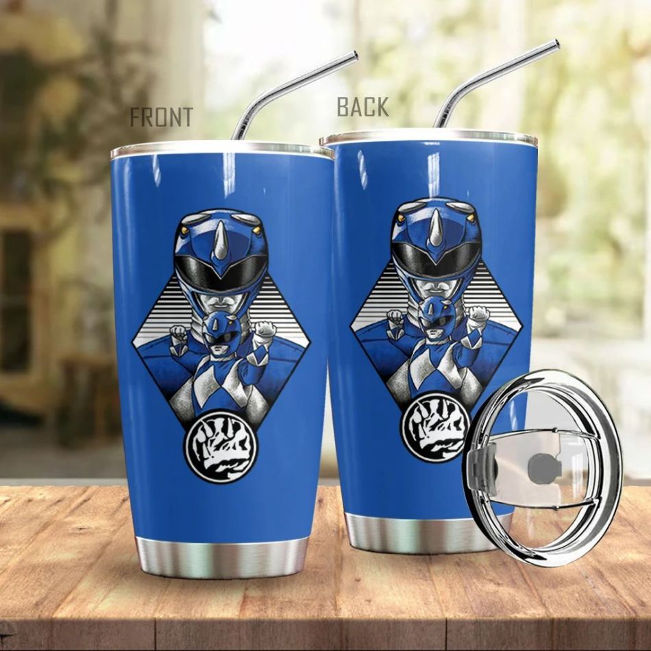 Mighty Morphin Power Rangers Blue Ranger 3 Tumbler