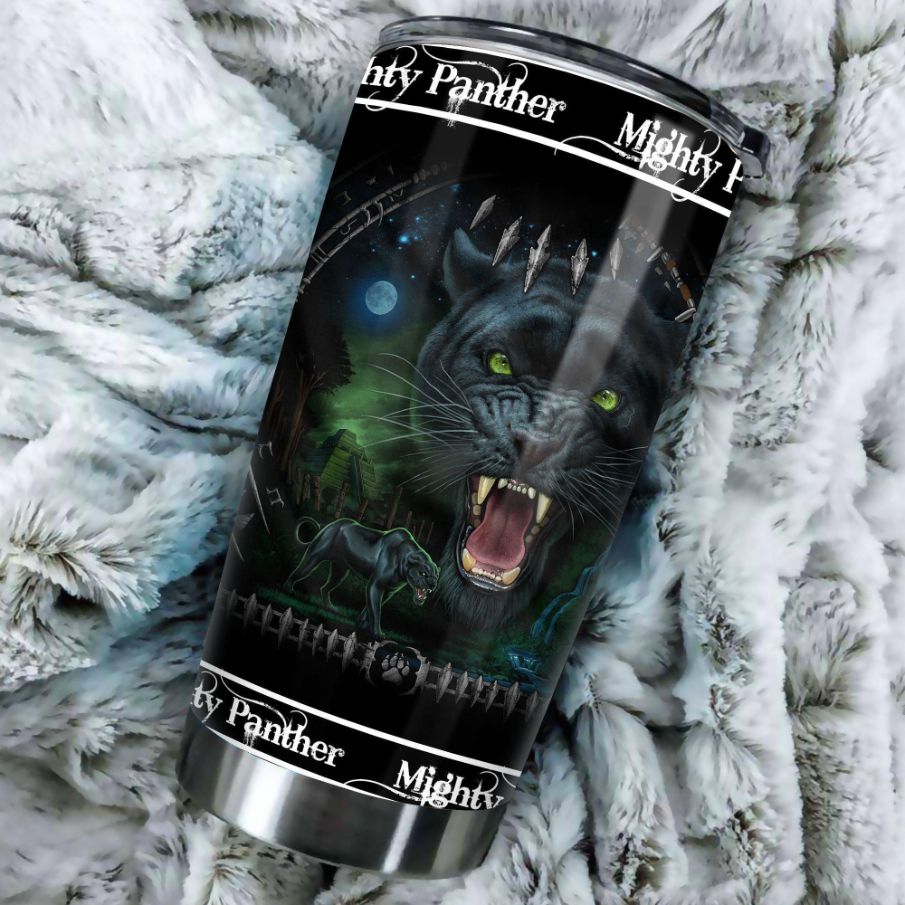 Mighty Panther Stainless Steel Cup Tumbler