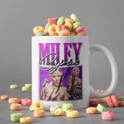 Miley Cyrus Disney Princess Mug Twerk It Like Miley Mug R&b Hip Hop Mug Retro Vintage Mug Premium Sublime Ceramic Coffee Mug White