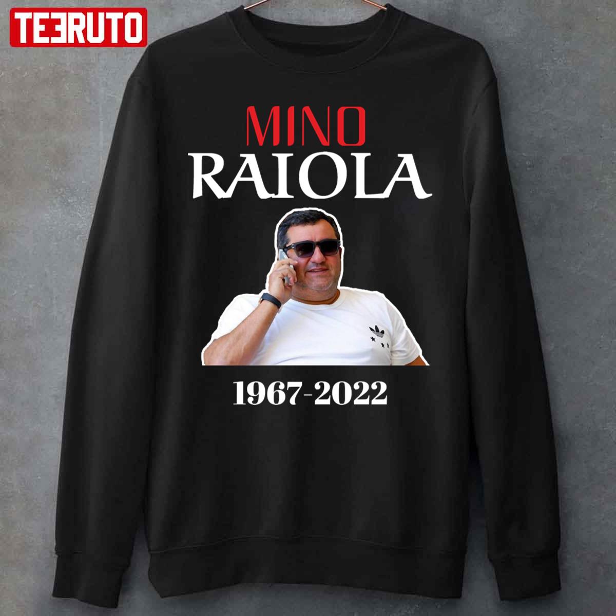 Mino Raiola Rest In Peace Football Manager Unisex T-Shirt