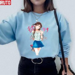 Mizuhara Chizuru Ichinose Kanojo Okarishimasu Anime Unisex Sweatshirt