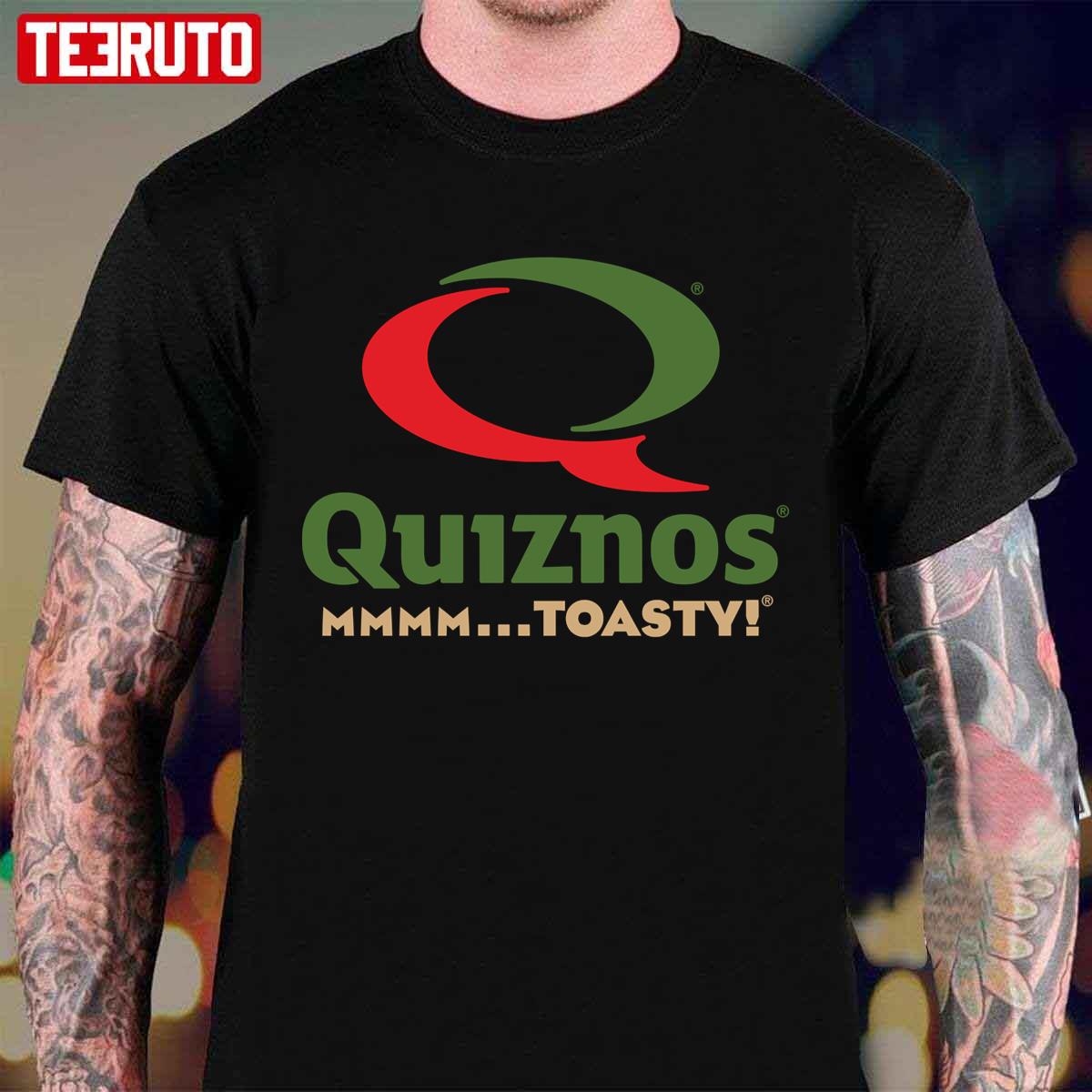Mmm Toasty Quiznos Logo Unisex T-Shirt